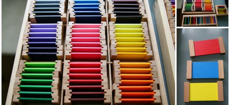The Color Tablets & Grading the Colors - Arbor View Montessori School